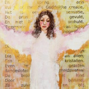 Schilderij 'LichtEngel' Lucy Nouwens