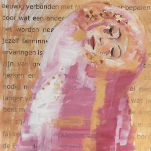 Schilderij 'Onvoorwaardelijk Lief' Lucy Nouwens
