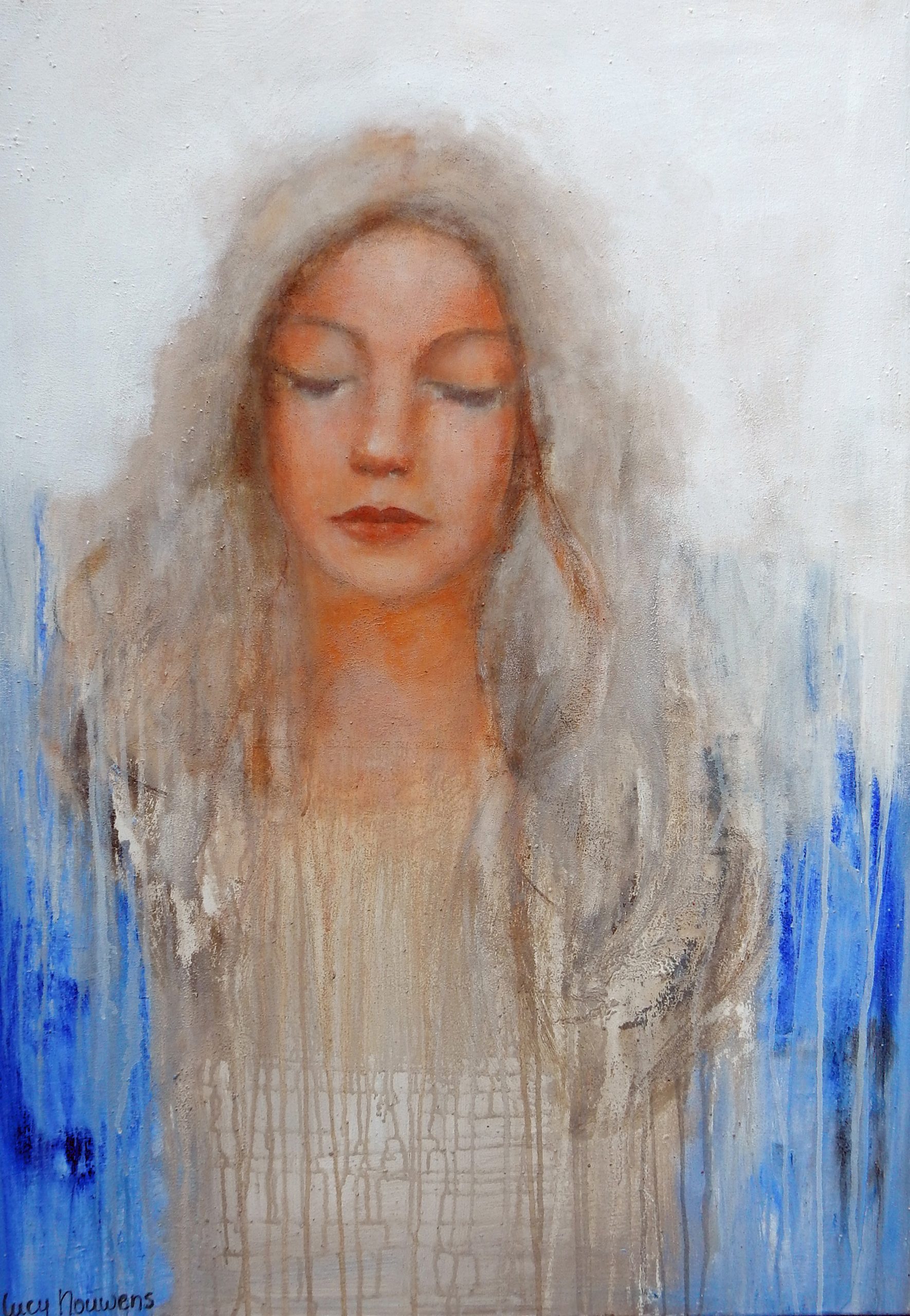 Schilderij 'AE Jasael' Lucy Nouwens