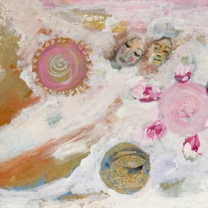 Schilderij 'Tussen De Sterren' Lucy Nouwens