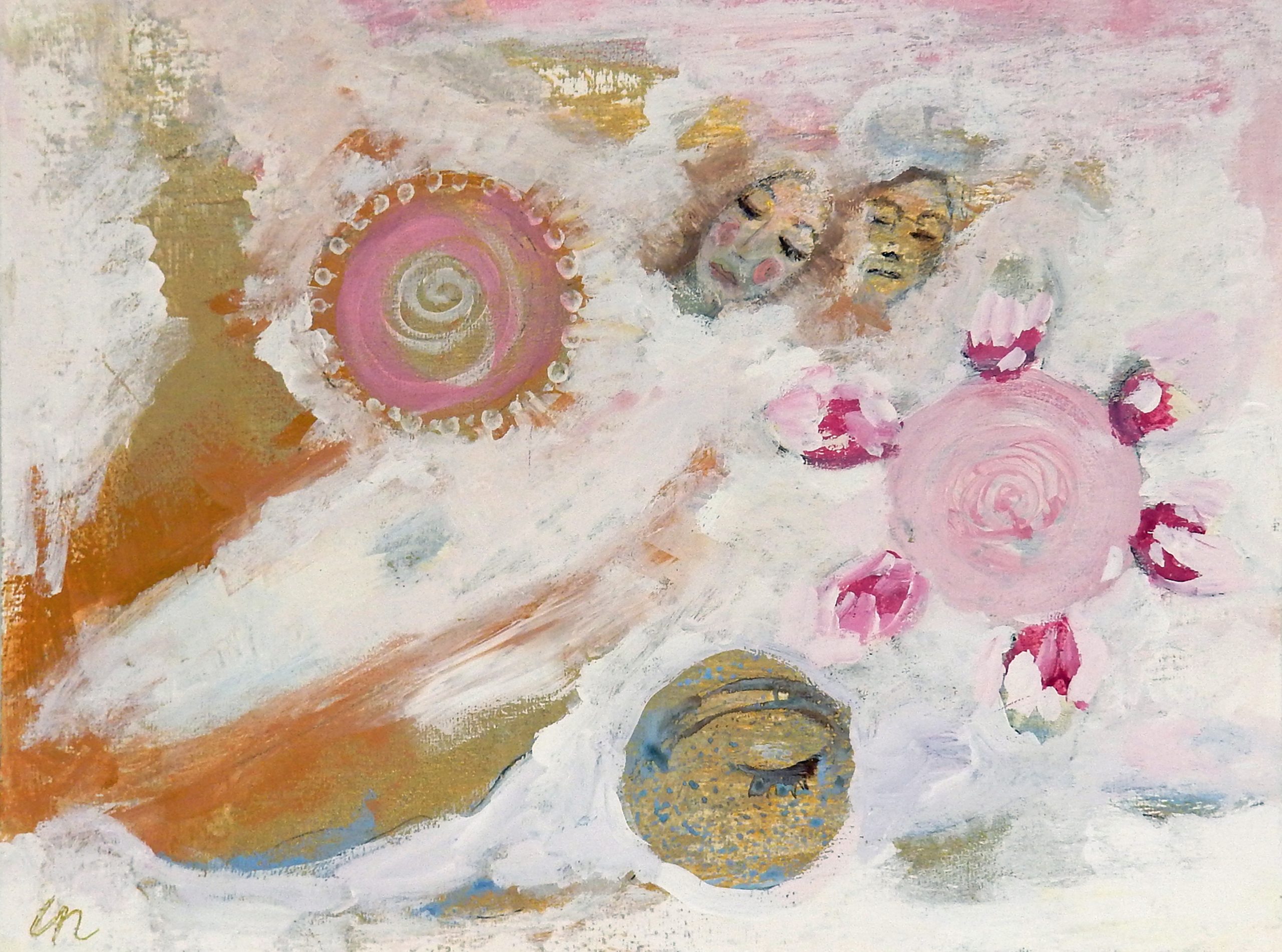 Schilderij 'Tussen De Sterren' Lucy Nouwens