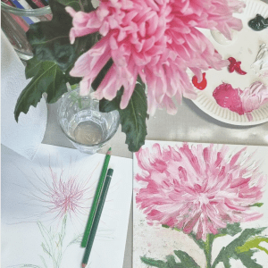 Home page Workshop Bloemen Schilderen