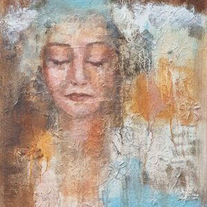 Schilderij 'Aura' Lucy Nouwens