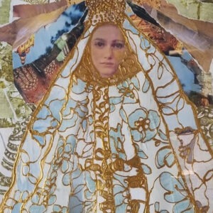 Collage-schilderij 'Believe' Lucy Nouwens