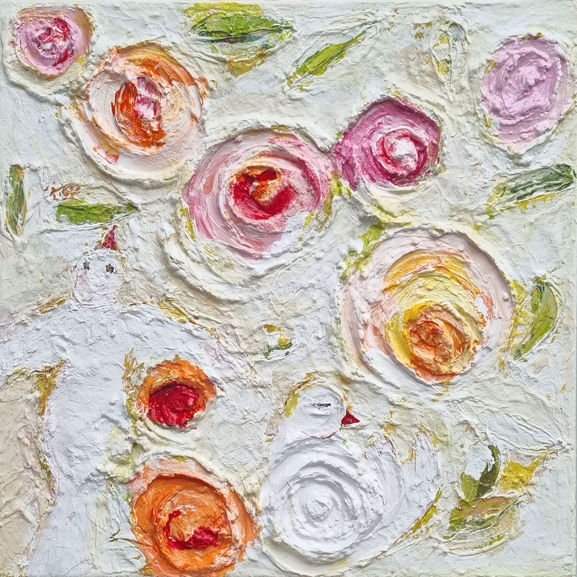 Schilderij 'Time To Fly II' Lucy Nouwens